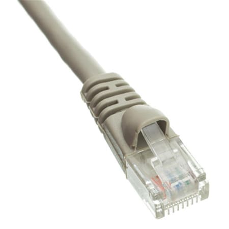 Maxpower 1 ft. Gray Cat6 Clear Boot Patch Cord MA2436282